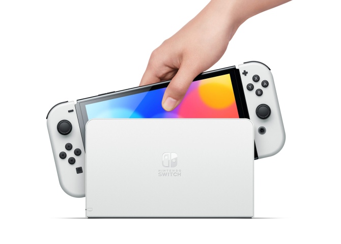 Recenze hern konzole na TV Nintendo Switch OLED
