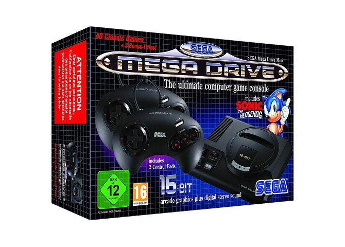 Recenze videohern konzole SEGA Mega Drive Mini
