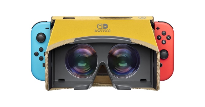 Recenze brle pro virtuln realitu Nintendo Labo VR Kit