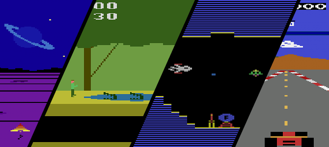 Nejlepší hry na herní konzoli Atari 2600