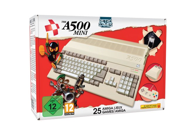 Recenze retro domc pota Amiga A500 Mini