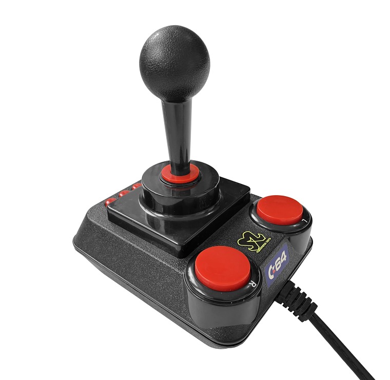 Recenze retro hern pota C64 DTV Joystick