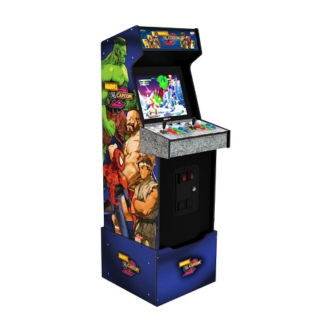 Recenze videohern automat Arcade1up Marvel vs Capcom 2