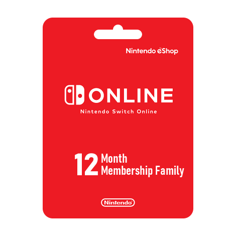 Nintendo Switch Online Membership Family 365 dní