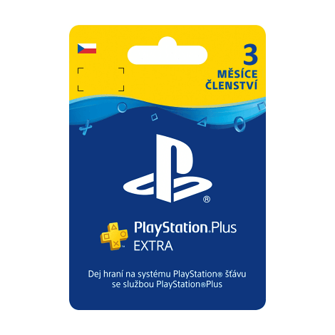 Sony PlayStation Plus Extra 3 měsíce