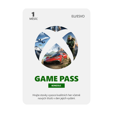 Microsoft Xbox Game Pass 1 měsíc