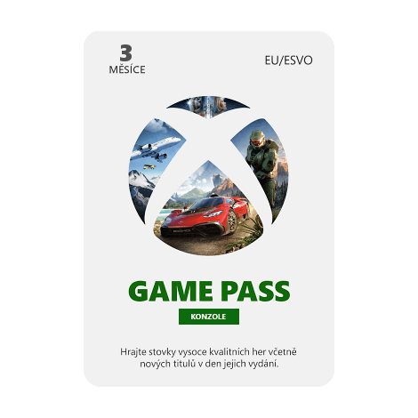 Microsoft Xbox Game Pass 3 msce