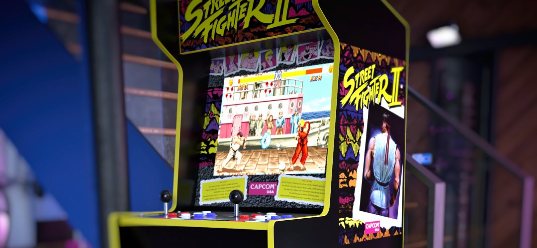 Recenze herní automat Arcade1up Capcom Legacy