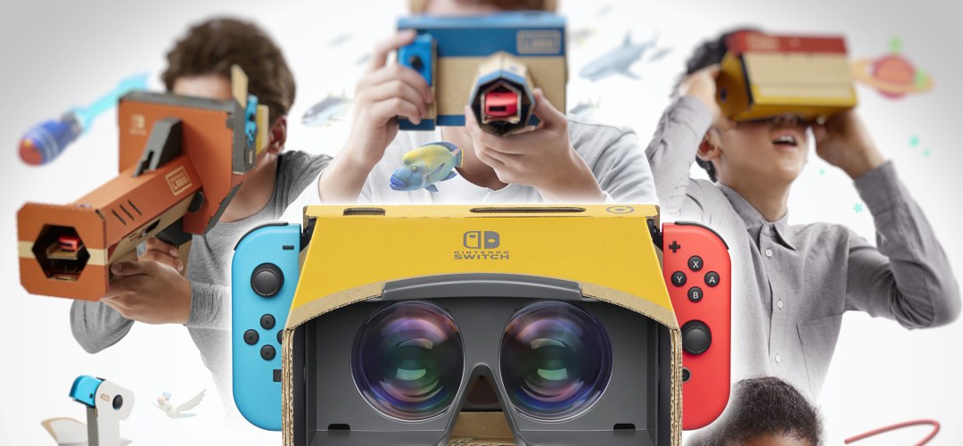 Recenze VR brýle Nintendo Labo VR Kit